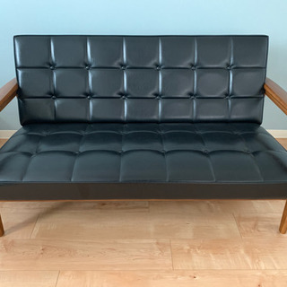 【交渉中】カリモク60 Kチェア 2シーター スタンダードブラック