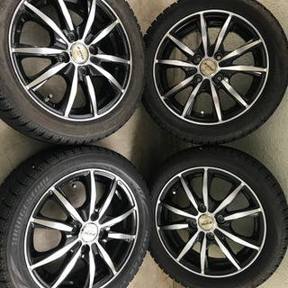 スタッドレスタイヤ ホイール付　軽自動車