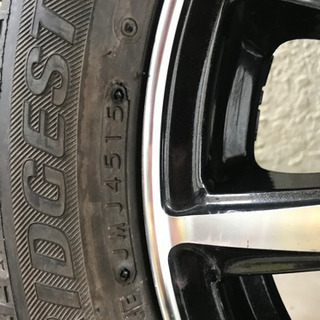 スタッドレスタイヤ ホイール付　軽自動車