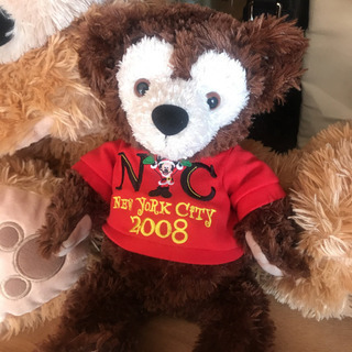 WDW ダッフィー ブラウン NYC 2008 ぬいぐるみ