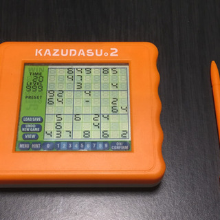 【売ります】KAZUDASU。2 数独ゲーム機