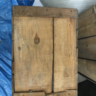 【引き取り先決定】昭和の商品木箱