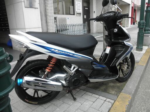 年末セール　スズキ　ハヤテ１２５　クレジットで支払出来ます。実働京都から 年末セール スズキ ハヤテ125 クレジットで支払出来ます。実働京都から