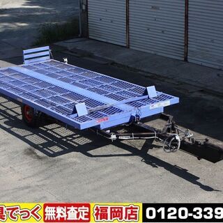 SOLD OUT】中川車輛 トレーラー NCB-3530 牽引車 積載3000kg SOLD OUT】中川車輛 トレーラー NCB-3530 牽引車 積載3000kg