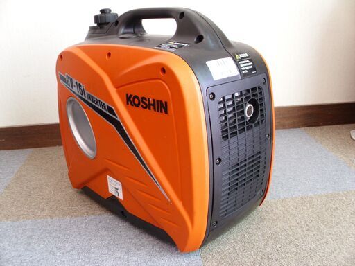 KOSHIN 工進 GV-16i インバーター発電機 【良品】☆停電 災害 キャンプ