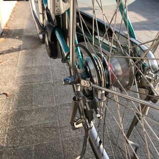 電動アシスト自転車PanasonicBE-ELE63G ＋すぐ切れそうなバッテリー