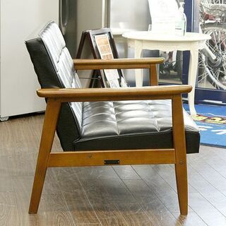 カリモク　ソファ　引取 ソファ【引取希望】カリモク 2シーター アイボリー