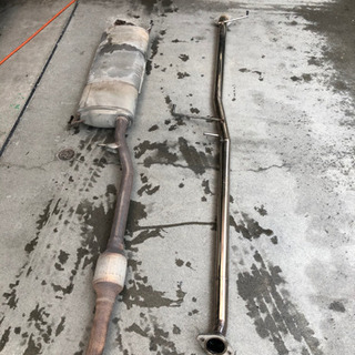 20ヴェルファイア前期中間ストレートマフラー 20 ヴェルファイア 中間 ストレート マフラー 競技用 2.4 anh25 anh20用