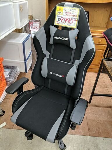 AK RACING PCチェア wolfシリーズ 使用感有 参考上代約4万 1017-06