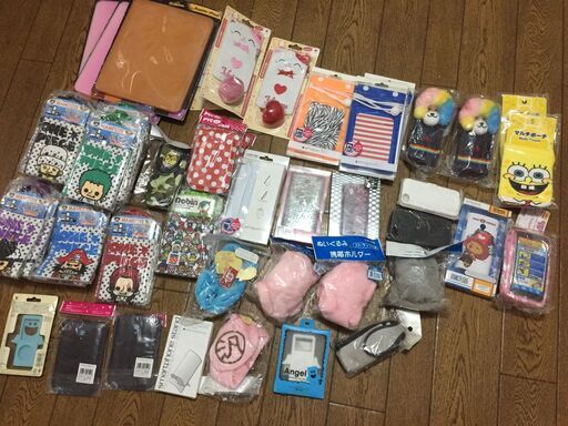 ⑲【全て新品・送料込】スマホ防水ケース、ワンピースケースなど58点まとめ売り