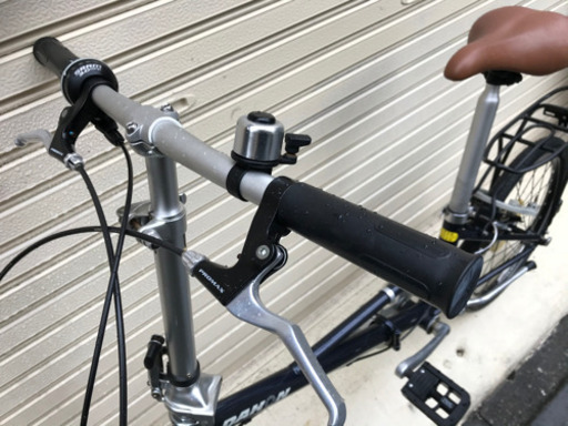 整備済折り畳み自転車 ダホン インパルス 8s kinetixホイールカスタム 