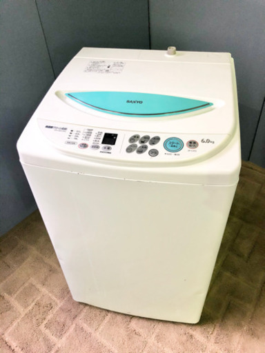 激安 Sanyo サンヨー 6 0 全自動洗濯機 除菌 洗浄済 給水 排水ホース付き 太郎 萩原天神の生活家電 洗濯機 の中古あげます 譲ります ジモティーで不用品の処分