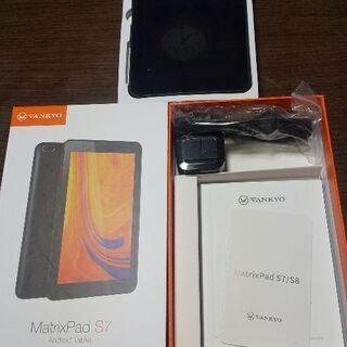 Vankyo S7 7インチ タブレット Android9 0 まさかつさん 須賀川のタブレット Pcの中古あげます 譲ります ジモティーで不用品の処分