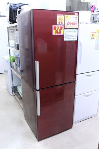 【6ヶ月保証】2013年製 AQUA アクア 270L 冷蔵庫 AQR-D27B 参考定価¥81,200 3段ケース 100Lフリーザー♪