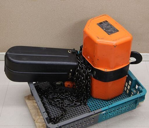 美品 ホイスト 1t 200V 日立 1SH 三相200V 1トン チェーンブロック