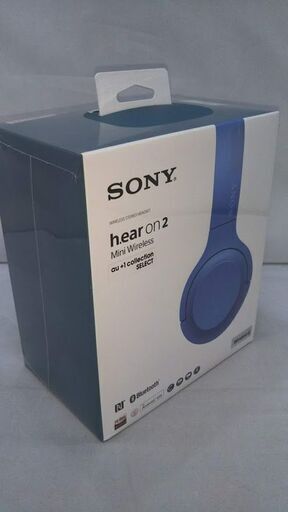 62　SONY ワイヤレスヘッドホン h.ear on 2 Mini Wireless WH-H800 : Bluetooth/ハイレゾ対応