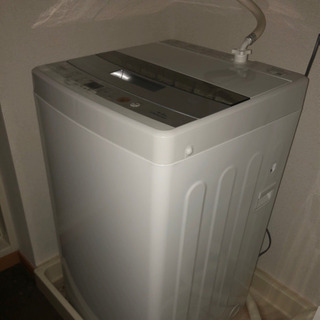 洗濯機　AQUA アクア AQW-S45E(W) 