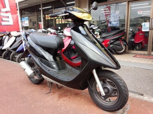 NO.3495　ライブディオＺＸ （ＤＩＯ） ２サイクル　ハネ付き　ディスクブレーキ　ブラック　☆彡