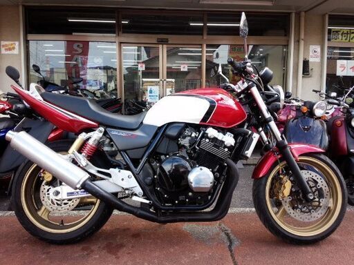 NO.3499　ＣＢ４００ＳＦＶ ＳＰＥＣⅢ　水冷４サイクル１６バルブ４気筒エンジン　レッド／ホワイト（ＣＢＸカラー）　☆彡 NO.3499 CB400SFV SPECⅢ 水冷4サイクル16バルブ4気筒