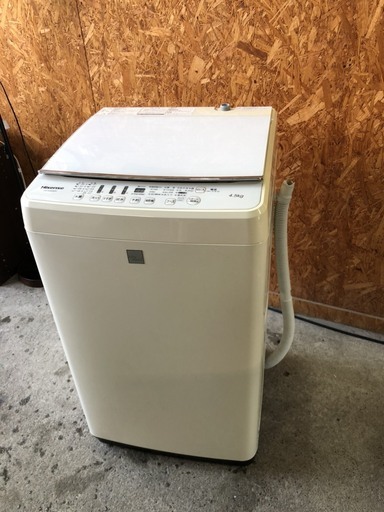 C1621M　ハイセンス　４.５kg 洗濯機　2017年