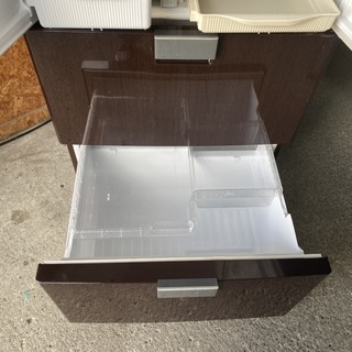 C１６１５　シャープ　2007年　５０１L 木目調　６ドア冷蔵庫