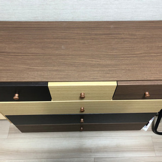 ニトリ》天然木ローチェスト