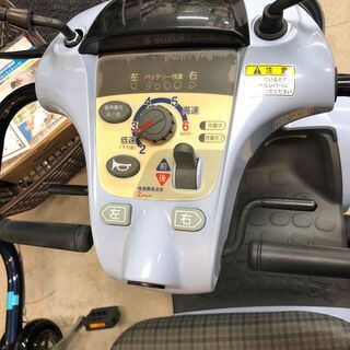 J387 スズキ シニアカー ET4E7 2017年製 電動車いす カバー付 セニアカー