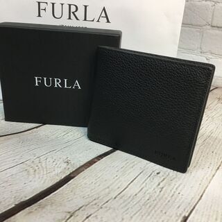 新品未使用】フルラ FURLA 2つ折り財布 ブラック | w2-worldbuffet.co.uk