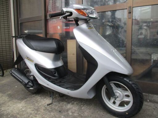 ホンダ　ライブDIO　エンジン機関絶好調　各所点検整備済みの綺麗な銀色　ノーマル車両