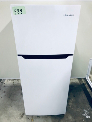 ✨高年式✨588番 Hisense✨2ドア冷凍冷蔵庫✨HR-B1201‼️