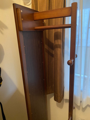 2ヶ月ほど使用 回転式スタンドミラー ハンガーラック付き2p ニトリ Nky 日暮里の家具の中古あげます 譲ります ジモティーで不用品の処分