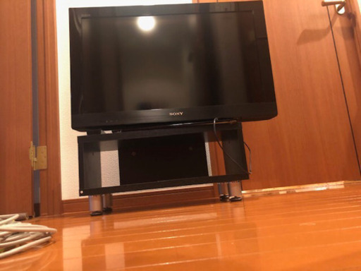 台付きテレビ