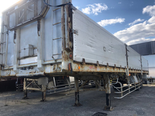 トレーラー シャーシ 平シャーシ 12m 荷台 物置