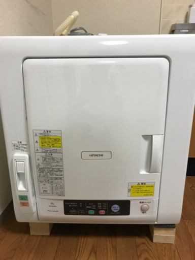 HITACHI 日立 乾燥機 6kg DE-N60WV形