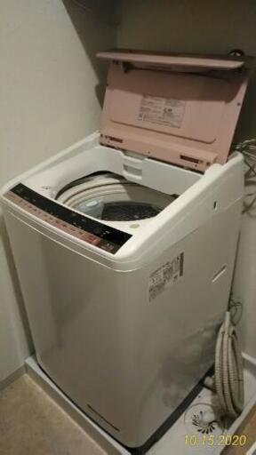 【中古品】日立の洗濯機ビートウォッシュ2015年式
