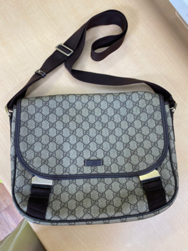 【美品】GUCCI グッチ ショルダーバッグ メンズ