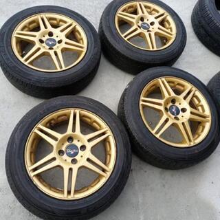 🌞185/60R15⭐格安セール中！バリ山！DUNLOP製アルミホイール付サマータイヤ入荷しました🌞