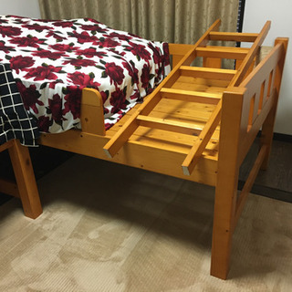 木製二段ベッド（お値段はご相談に応じます）