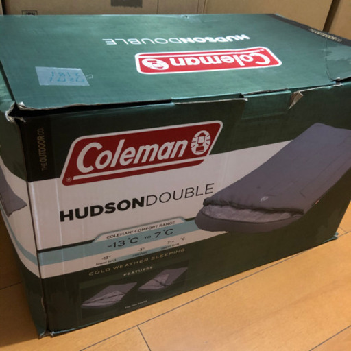 コールマン　ハドソンダブル　２人用　寝袋　新品　-13℃まで対応