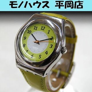 電池切れ Swatch PISTACCHIO YLS105 黄緑...