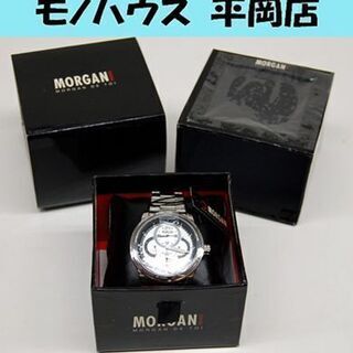 MORGAN モルガン 腕時計 ホワイト×グレー クオーツ メン...