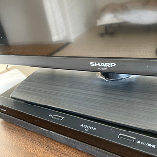 【ネット決済】SHARP 32V 液晶テレビ　ブルーレイレコーダー