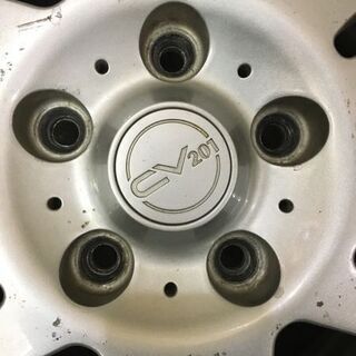 タイヤ、ホイール BS CV201 社外ホイール 15インチ 4本 5J5HPCD114.3+ 
