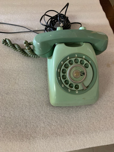 ダイヤル式電話 イゴクナシ 遠軽の電話 ｆａｘ 電話機 の中古あげます 譲ります ジモティーで不用品の処分
