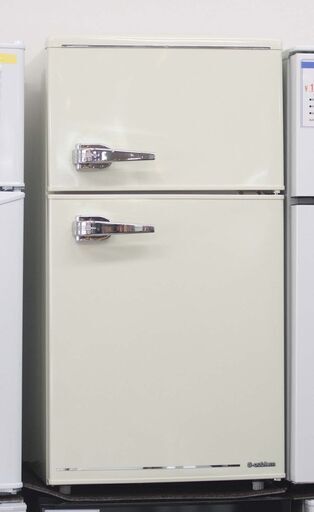 北大前! 札幌 引取 エスキュービズム 冷蔵庫 WR-D-2090W 85L 2017年製 小型冷蔵庫
