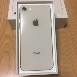 【ネット決済・配送可】iphone8 Gold 256GB SI...