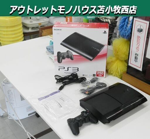 プレステ3本体 CECH-4000B  簡易動作Ok 黒 プレイステーション3  PlayStation3 家庭用ゲーム機 SONY ソニー 250GB 苫小牧西店