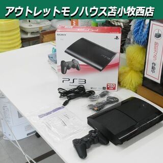 プレステ3本体 CECH-4000B  簡易動作Ok 黒 プレイ...