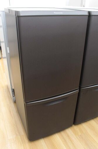 北大前! 札幌 引取 Panasonic/パナソニック 冷蔵庫 NR-B14CW 138L 2019年製 ブラウン