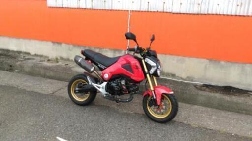 HONDA　グロム　フルカスタム　ヨシムラサイレンサー　低走行　ノーマルパーツあります